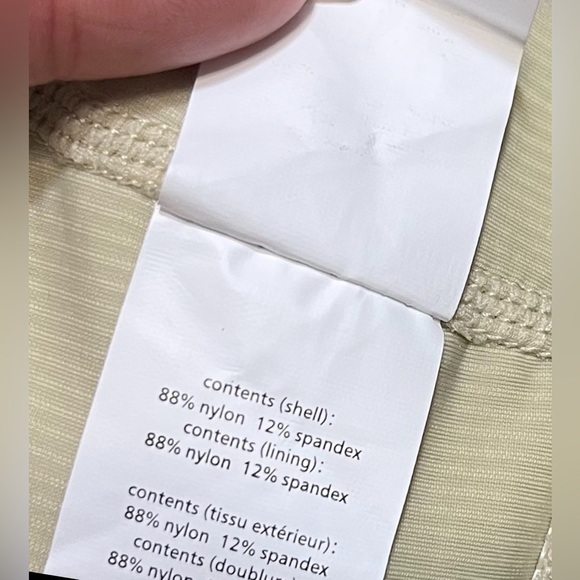 WeWoreWhat x Revolve Chain Cami bra top Gold Hardware Ribbed Khaki Size Medium - Picture 10 of 14